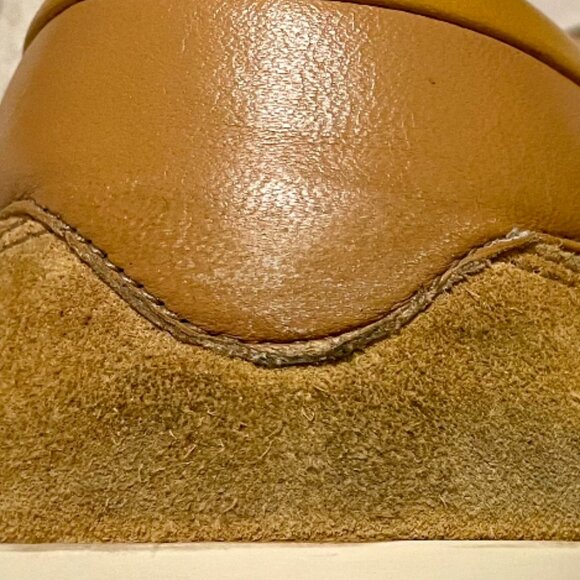 Mens Authentic GUCCI Suede and Canvas Monogram Sneakers - Size 8 - Picture 12 of 15